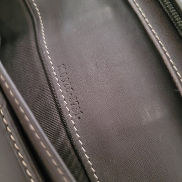 GUCCI Vintage Wallet Bifold Brown Designer Large Retro Clutch Suede - Picture 8 of 13